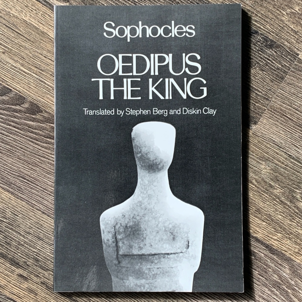 SOLD! 🇨🇦 Book - Sophocles Oedipus The King